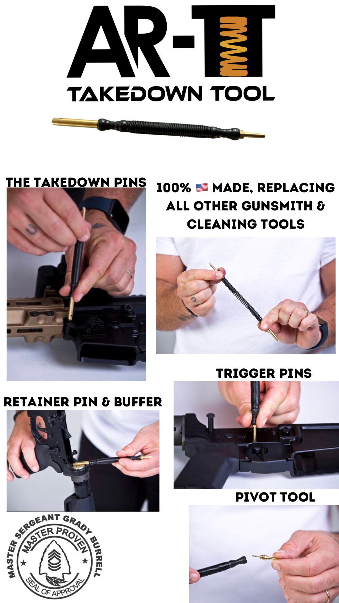 Why The Takedown Tool is the Best Gun Cleaning Tool for Every AR-15 and ...