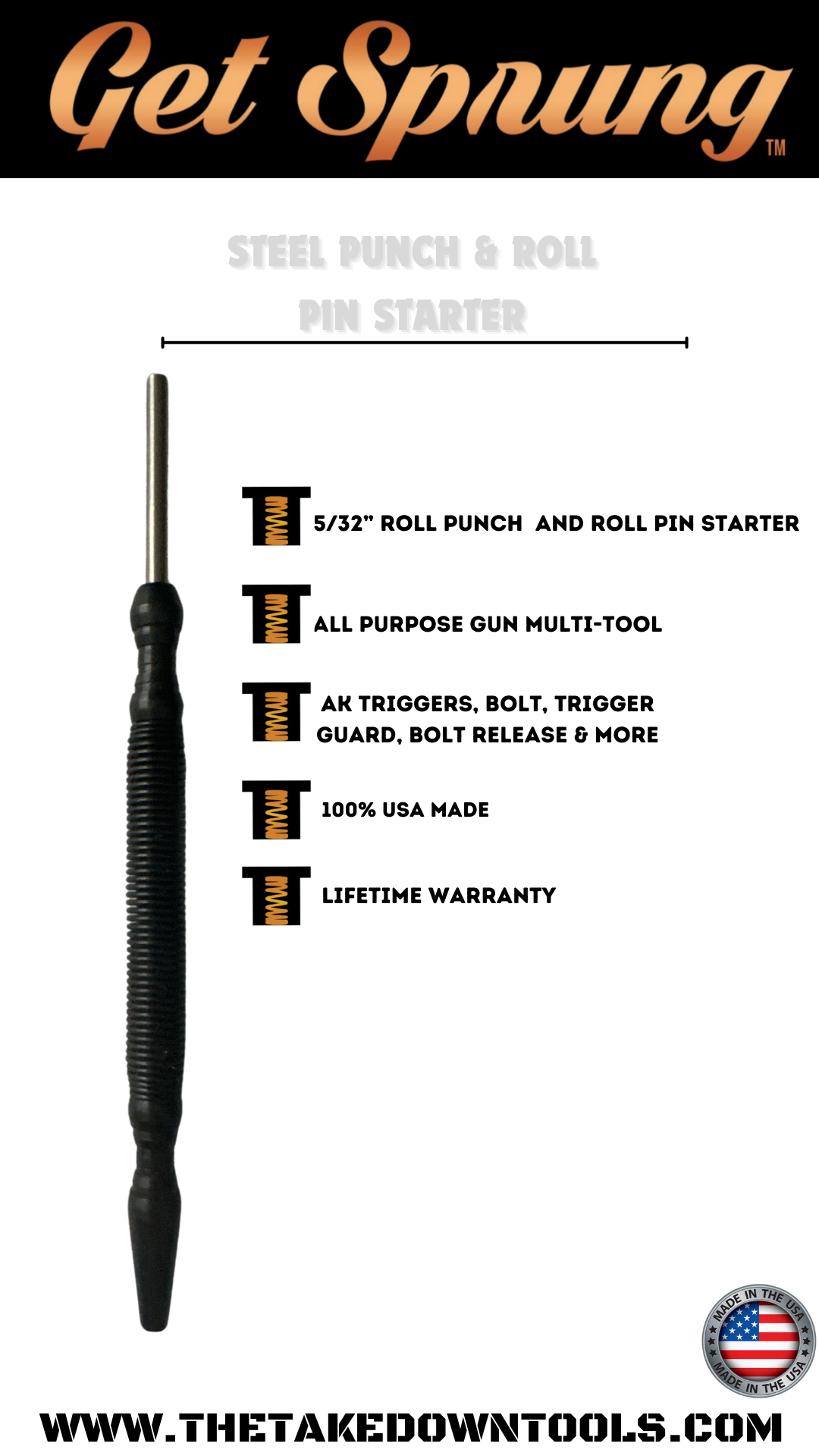 The Steel Punch & Roll Pin Starter